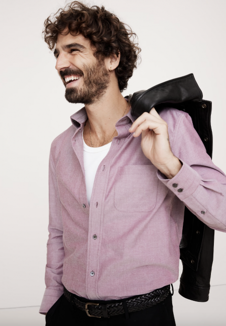 button down - what to wear to a tech conference